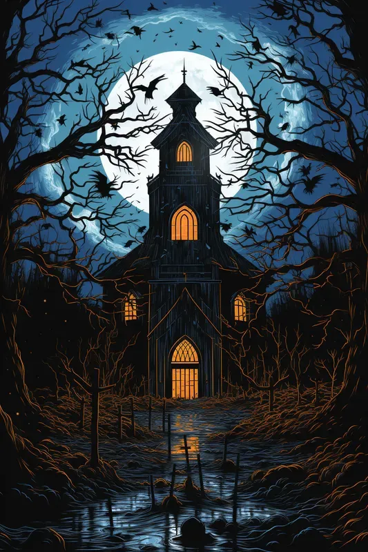 Nightmarish Manga Silhouettes