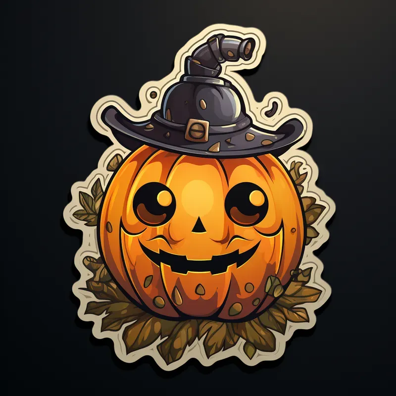 Charming Halloween Stickers