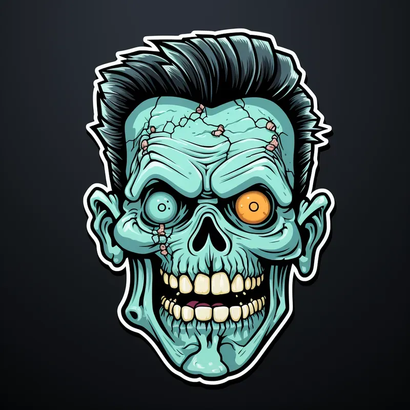 Playful Halloween Stickers