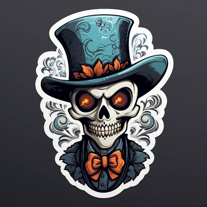 Playful Halloween Stickers