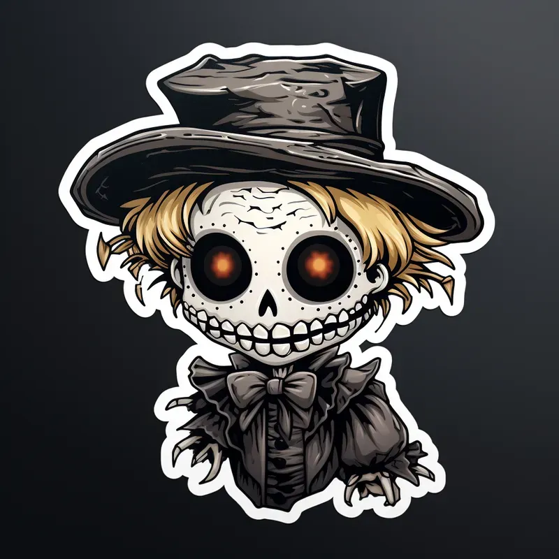 Playful Halloween Stickers