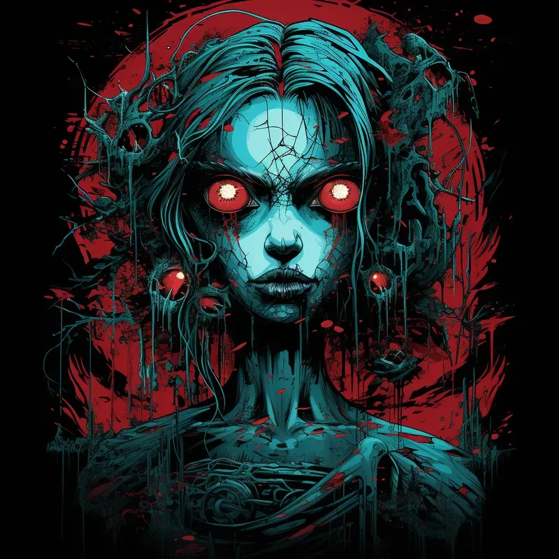 Chilling Horror Tshirt Designs