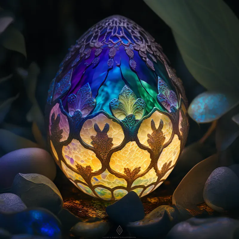 Fantasy Epic Dragon Eggs