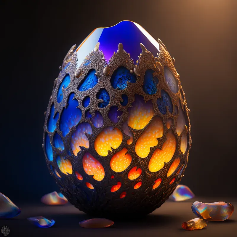 Fantasy Epic Dragon Eggs