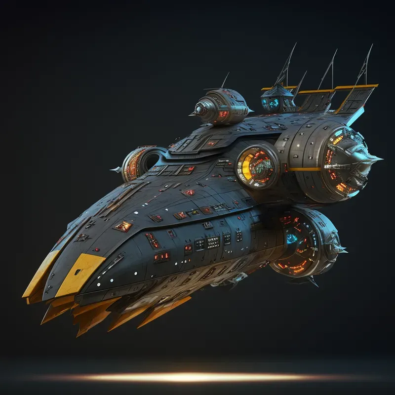 Military Star Ships And Fighters Sci Fi