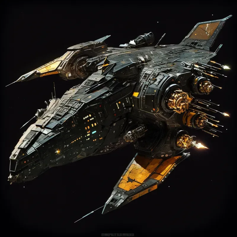 Military Star Ships And Fighters Sci Fi