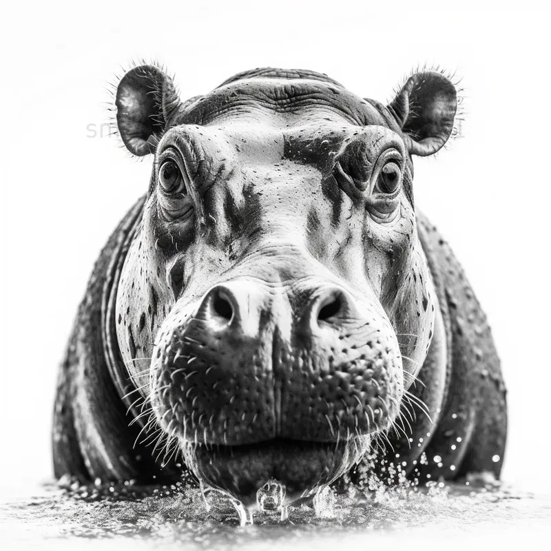 Awesome Black And White Animal Portraits