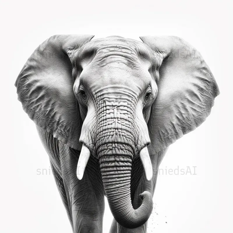Awesome Black And White Animal Portraits