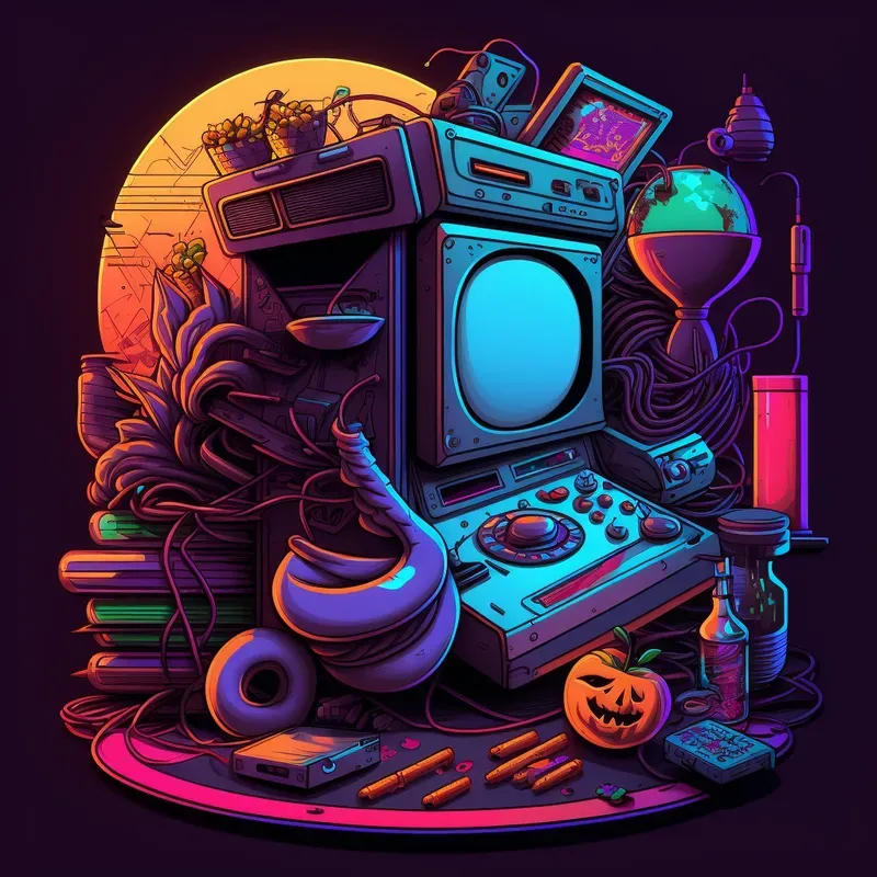 80s Style Posters