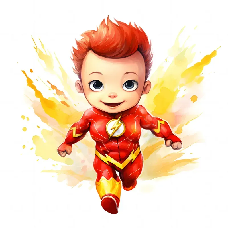 Baby Superheroes Wall Art