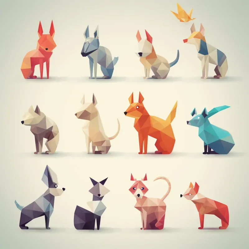 Cute Origami Graphics With 10 Ideas