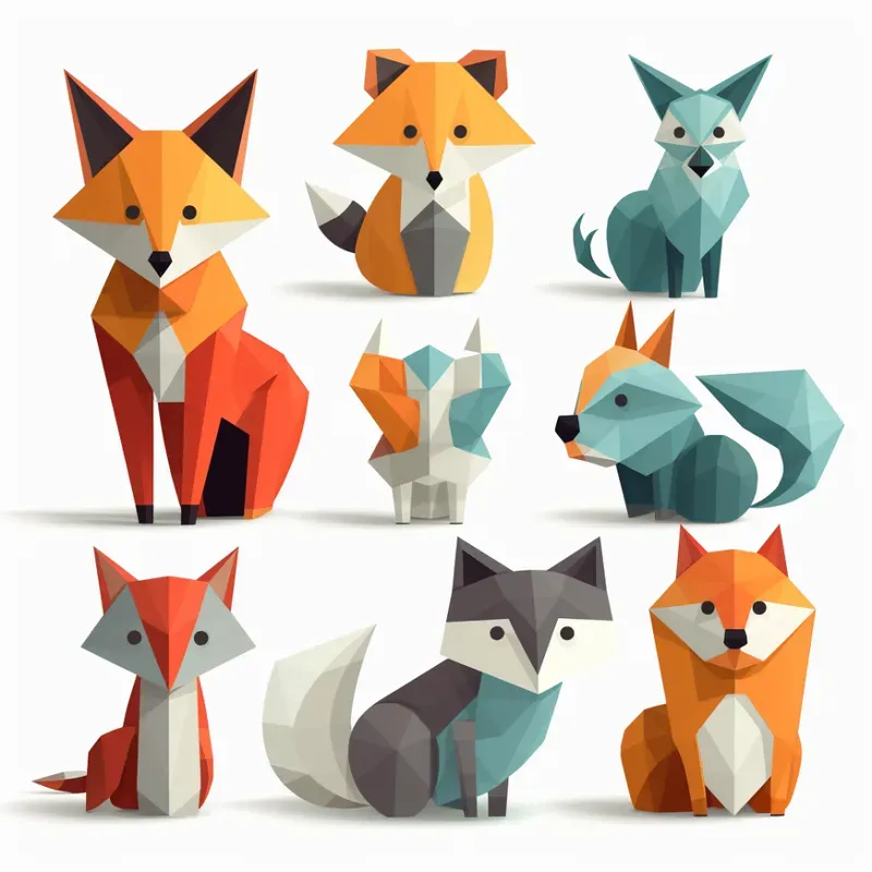 Cute Origami Graphics With 10 Ideas