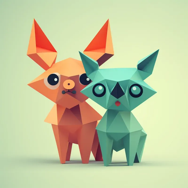 Cute Origami Graphics With 10 Ideas