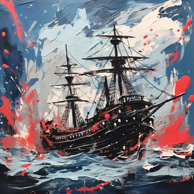 Abstract Acrylic Illustrations