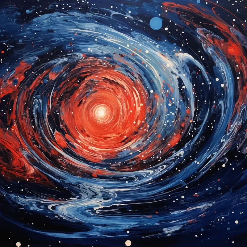 Abstract Acrylic Illustrations