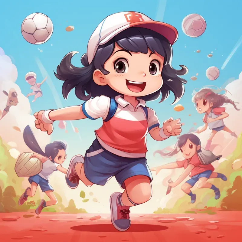 Kawaii Manga Pastel Characters