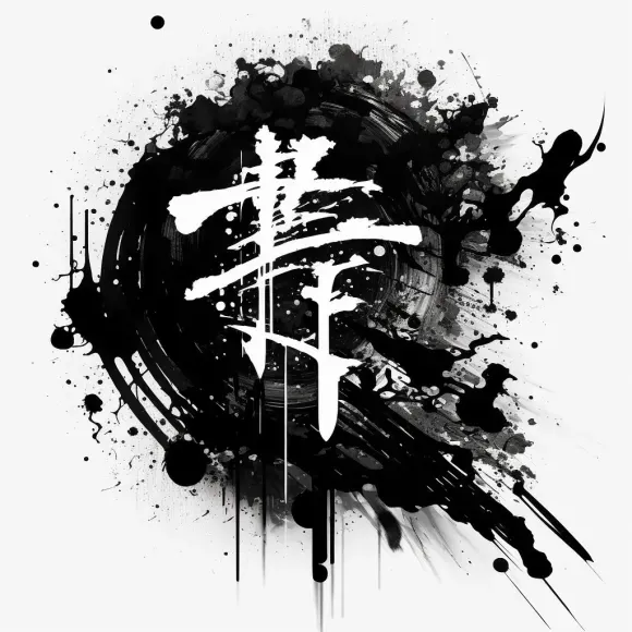 Japanese Ink Art