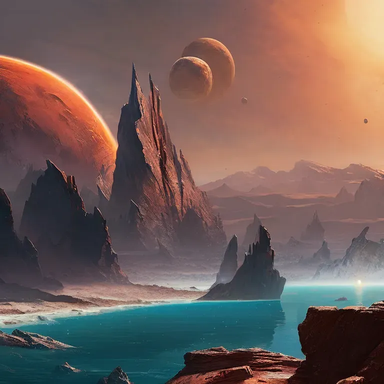 Alien Planet Landscapes