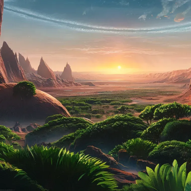 Alien Planet Landscapes