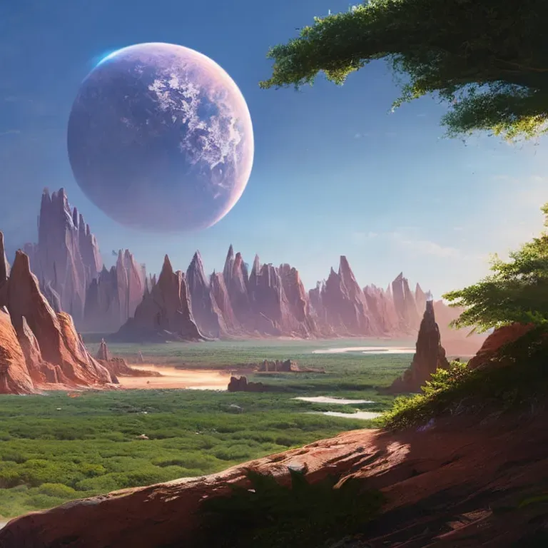 Alien Planet Landscapes
