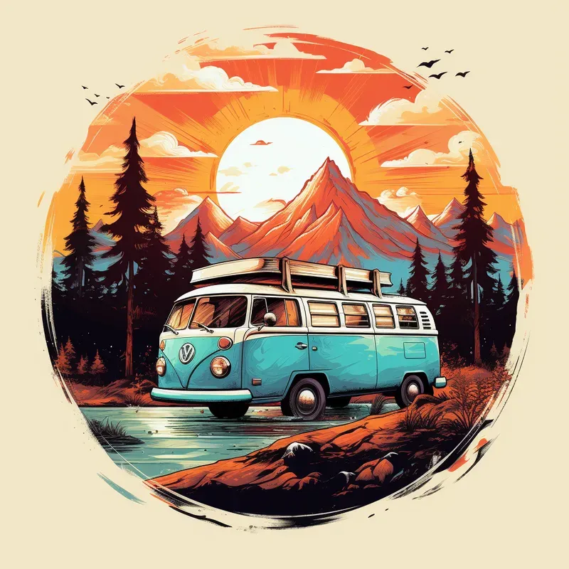 Cool Sunset Tshirt Designs