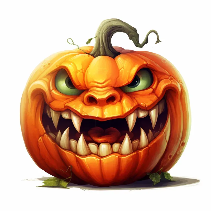 Scary Cartoon Halloween Illustrations