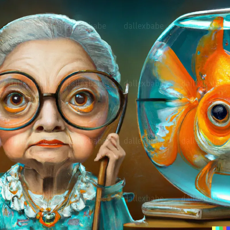 Cute Animated Grandma Avatars