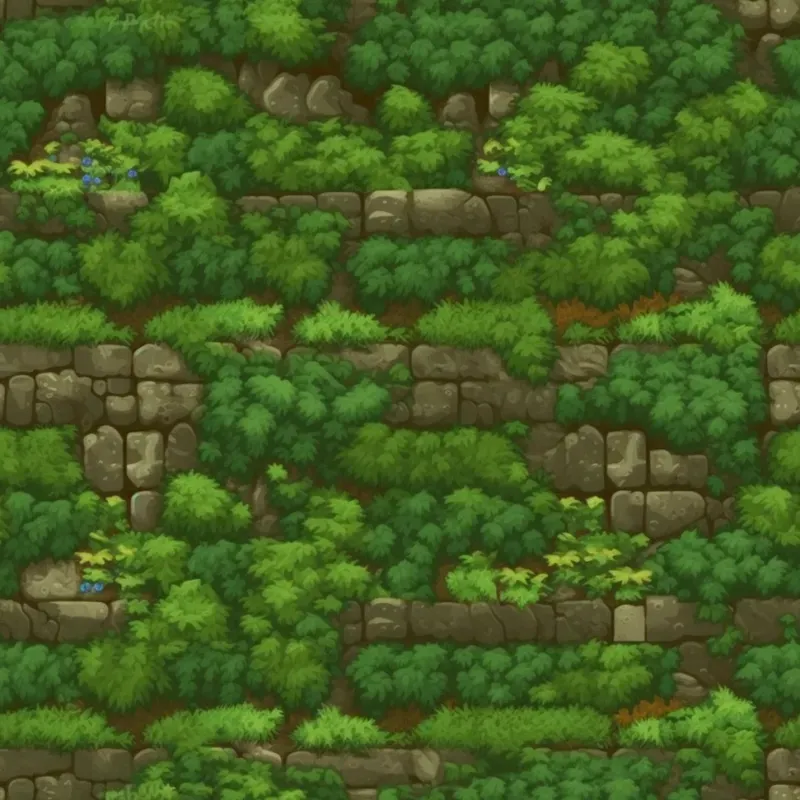 Seamless Retro-inspired Game Textures