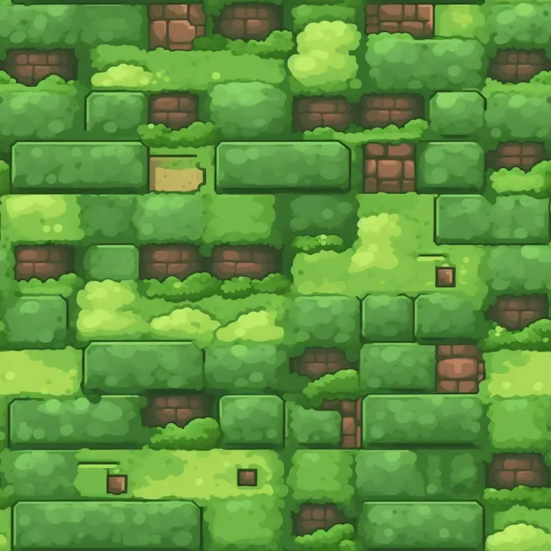 Seamless Retro-inspired Game Textures