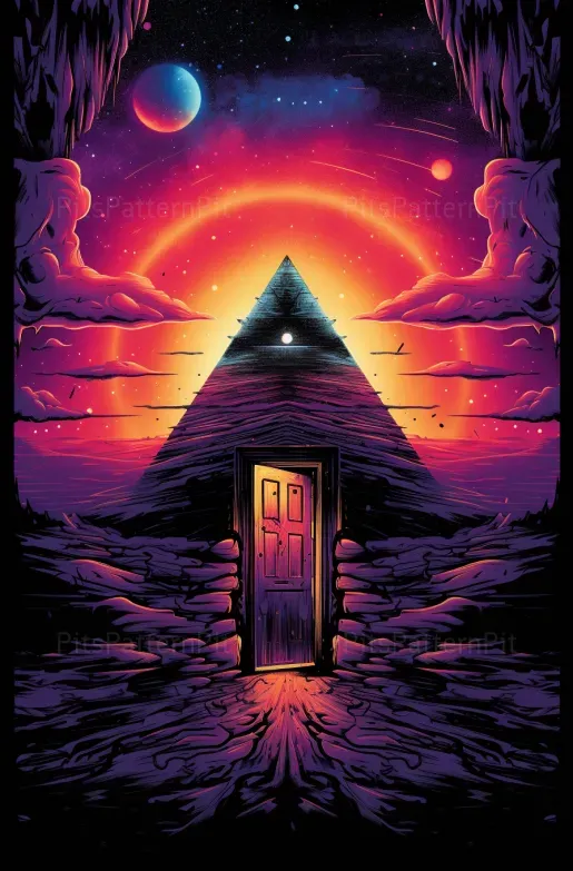 Psychedelic Illustrated Tshirts Designs