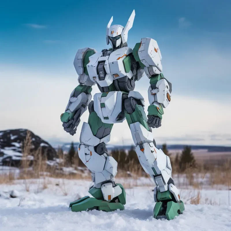 Photorealistic Anime Mechas