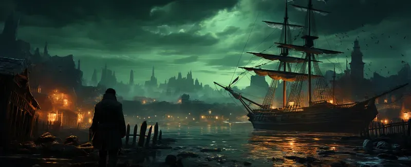 Emeralds And Azures An Atmospheric Study