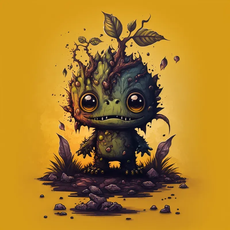 Catchy Chibi Characters Tshirt Designs