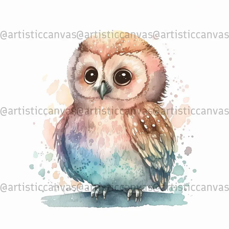 Cute Watercolour Animals