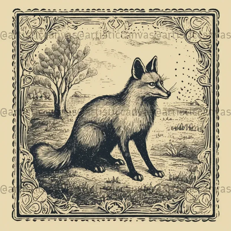 Old Style Postage Stamps
