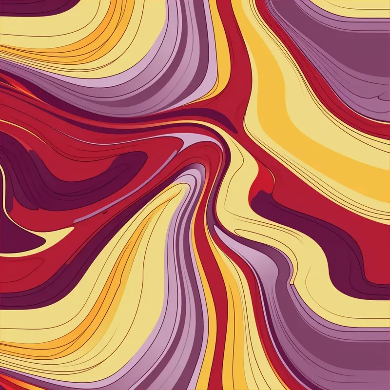 Abstract Smooth Pattern Tshirts