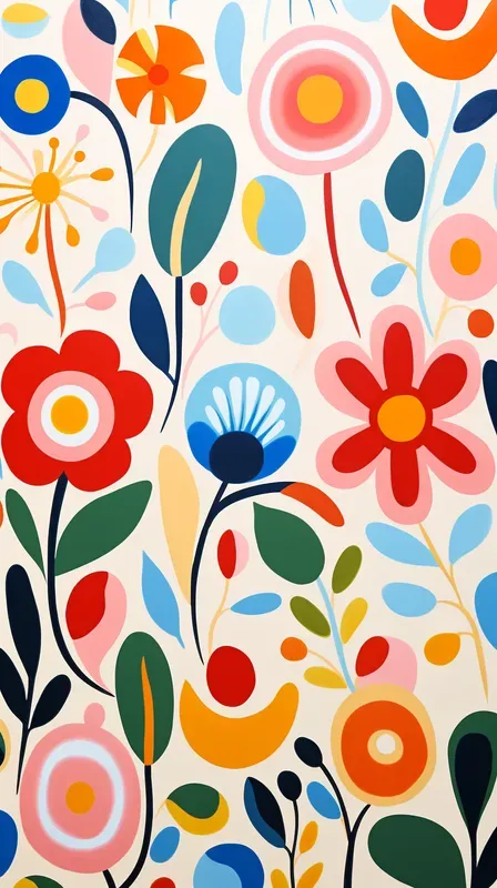 Whimsical Indonesian Floral Patterns