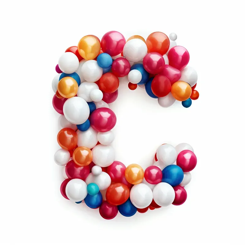 Letter Balloons Fonts