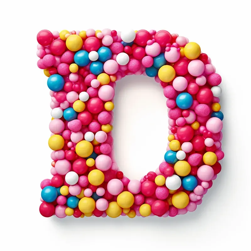 Letter Balloons Fonts