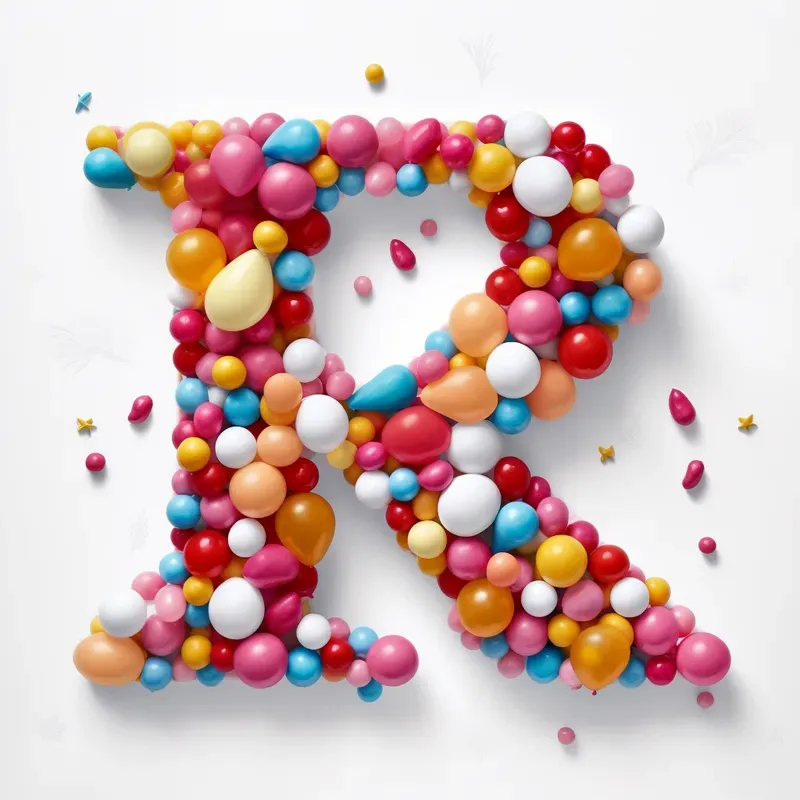 Letter Balloons Fonts
