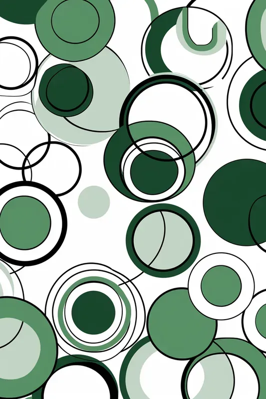 Shape Circles Patterns Backgrounds