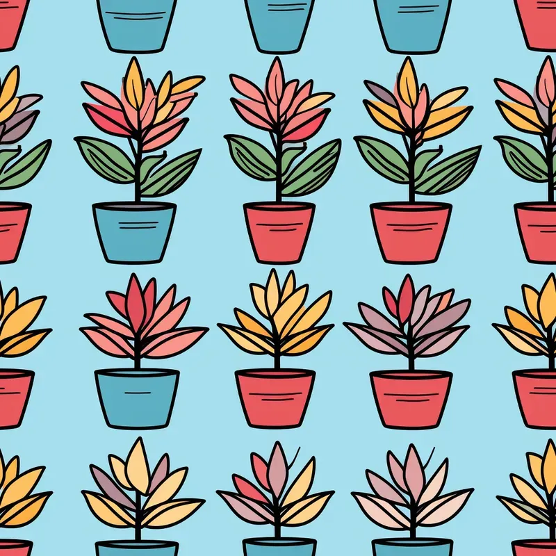Simple Aesthetic Doodle Patterns