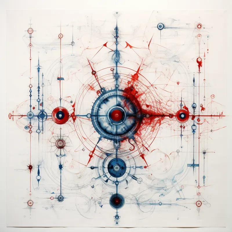 Intriguing Enigmatic Diagram Posters