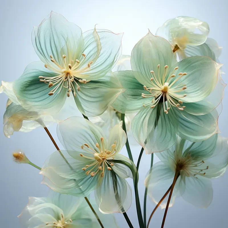 Closeup Flower X Ray Macros