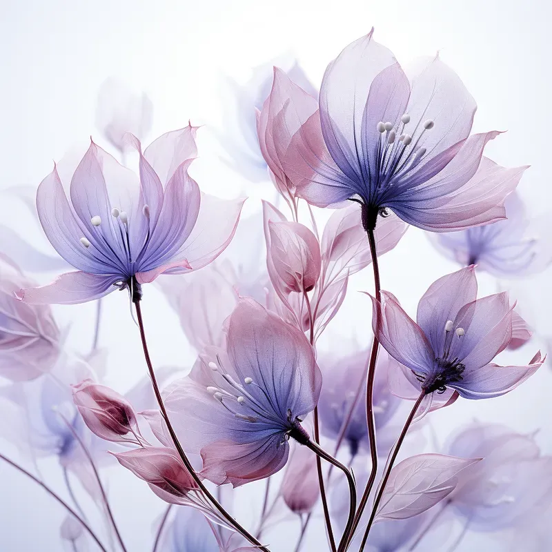 Closeup Flower X Ray Macros