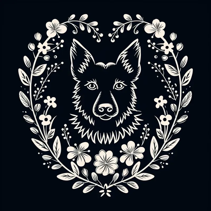 Embroidery Flat Designs
