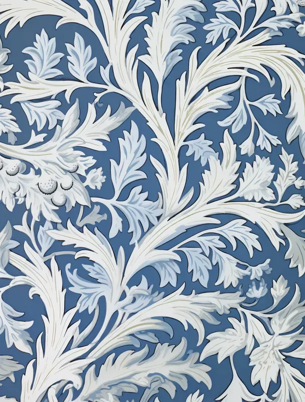 Twisted Foliage Wallpapers Woodcut