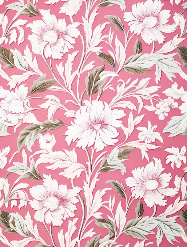 Twisted Foliage Wallpapers Woodcut
