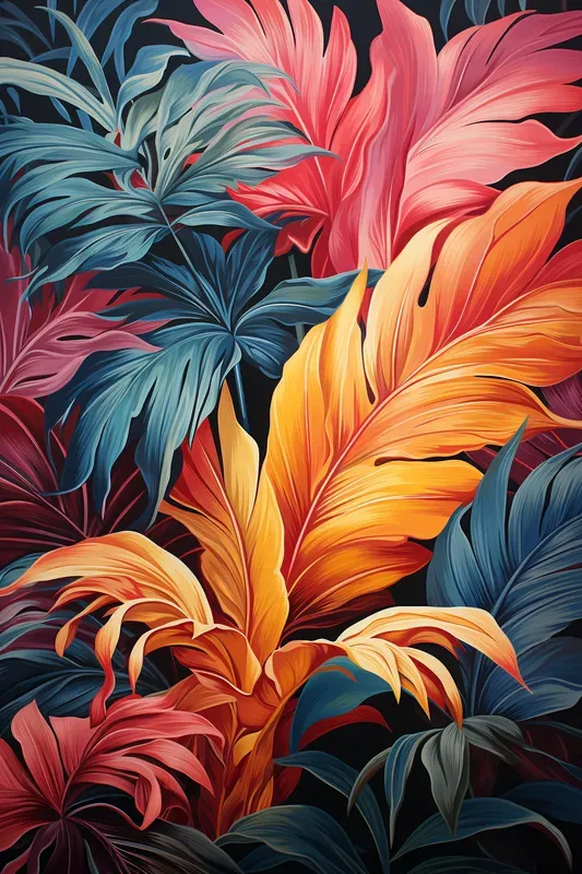 Tropical Leaves Wallpapers