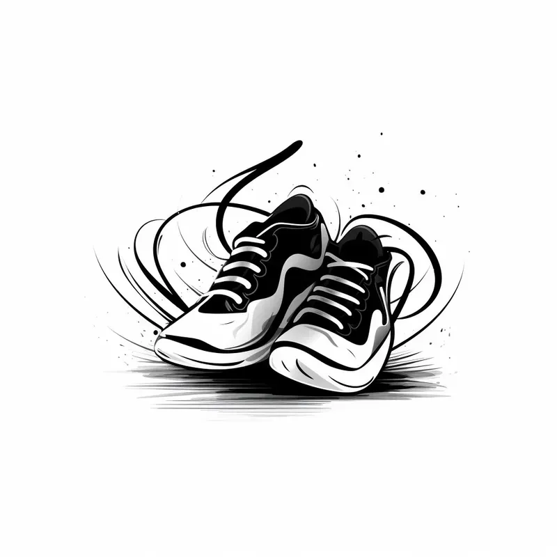 Minimal Black White Vectorial Logos